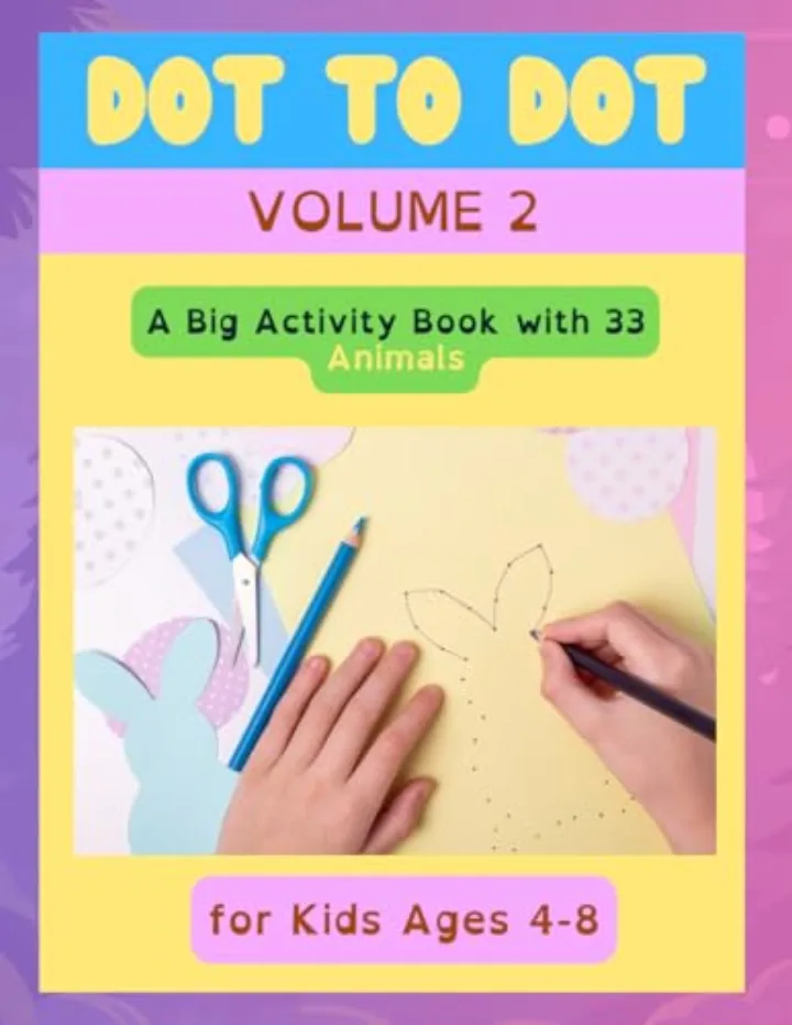 Cover of Animal Dot-to-Dot Fun for Kids Ages 4–8