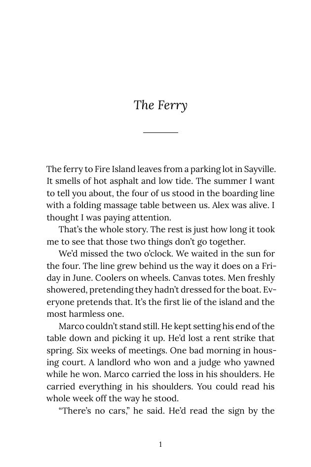 Interior preview page 2 of The Gay Island